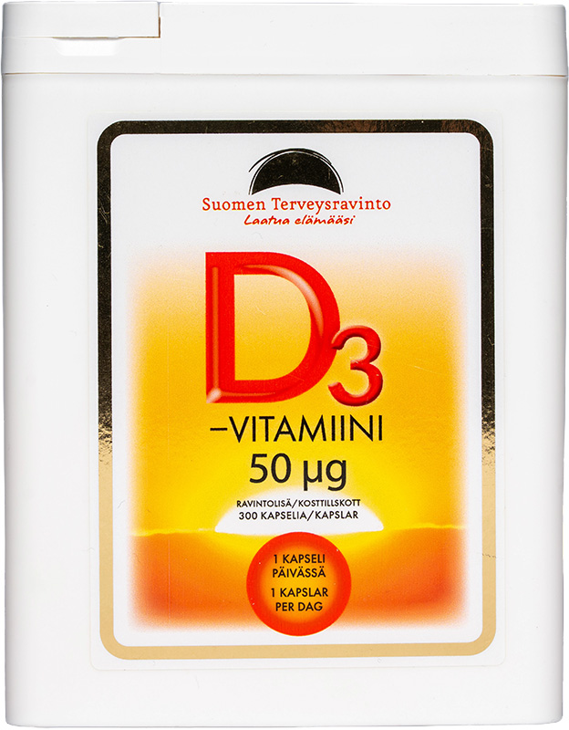 D-vitamiini 50 µg